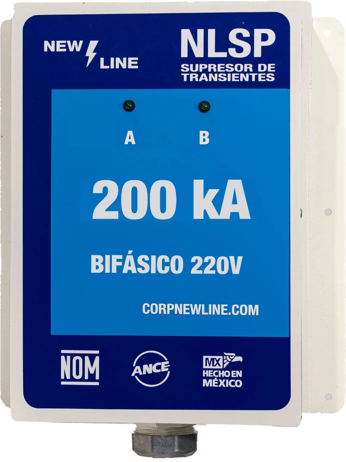 supresor bifásico para maquinaria